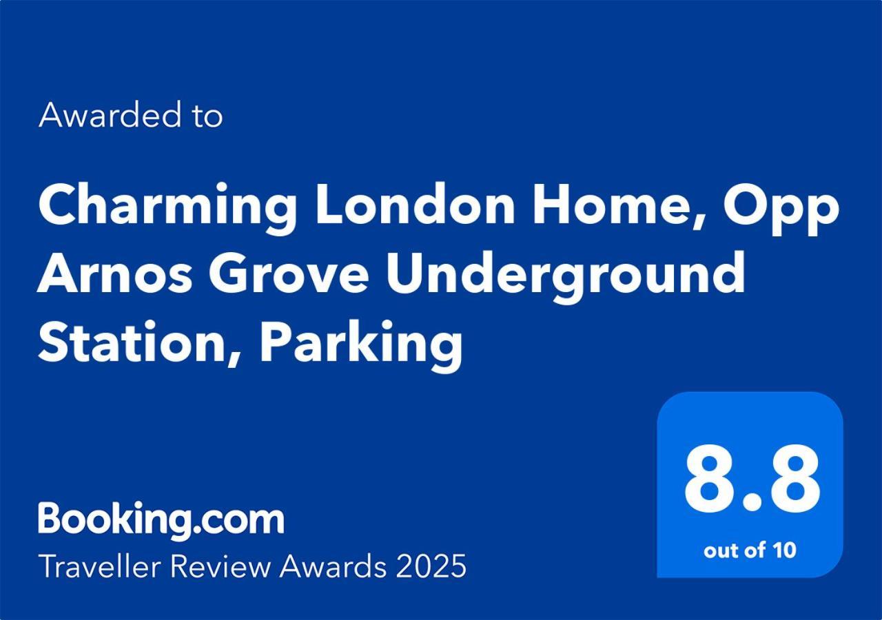 Charming London Home, Opp Arnos Grove Underground Station, Parking New Southgate Exterior foto